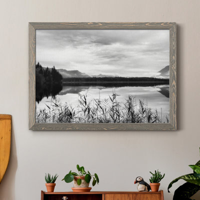 Autre endroit - Reproduction de photo sur papier encadrée