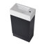 Meuble-lavabo avec tablette, meuble-lavabo avec tablette