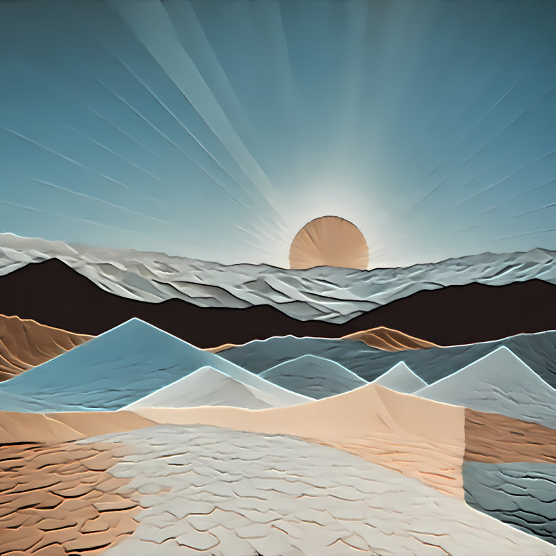 Modern Earth 1753, 36" H x 36" W