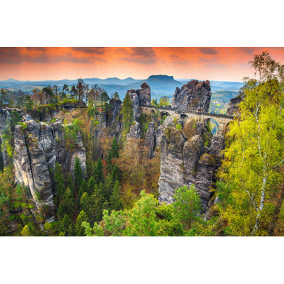 Famous Stone Bridge - Wrapped Canvas Print