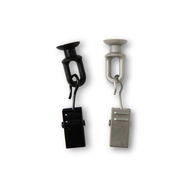 Accessoire de quincaillerie pour rideau 0,5 po Berard, Argent