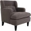Chaise rembourrée de salon et de chambre à coucher, style brun roux, revêtement de qualité, conception ergonomique, coussin d'assise confortable, polaire douce, dossier, structure en bouleau-2080027430