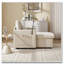 Chaise longue en chenille avec rangement-1153513379