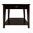 Classic Design Wooden End Table With Drawer Bottom Shelf 1Pc Living Room Furniture Side Table