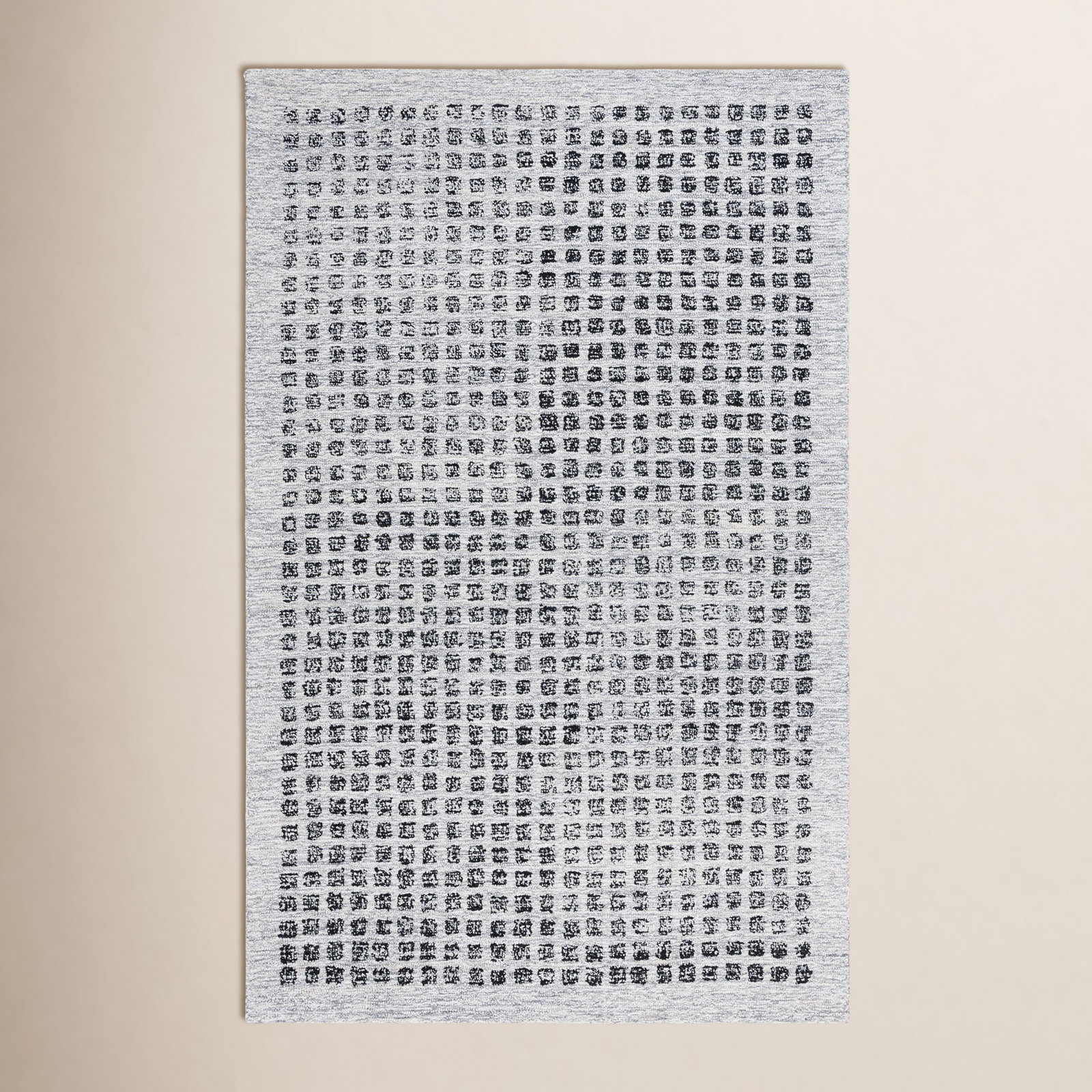Everdine Wool Area Rug, Rectangle 6' x 9'