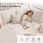 6-Piece Modular Living Room Set Upholstered Boneless L Shaped Sectional+Loveseat-777059709