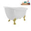 53.1'' x 25.6'' Soaking Acrylic Bathtub-72770247-76285536