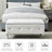 Juilianna Glam Modern Upholstered Storage Bench-761862728
