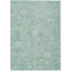 Tapis bleu sarcelle lavable à la machine intérieur / extérieur Xhevrie-438504928