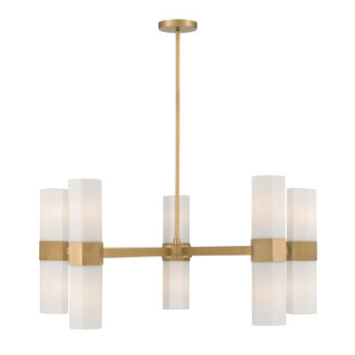 Delgada 36" 10-Light Chandelier