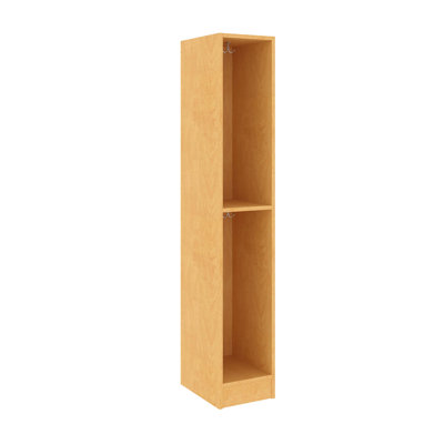 Armoire de salle de classe simple à deux compartiments