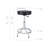 Adjustable Height Ergonomic Swivel Stool with Wheels