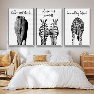 " Elephant Bum " 3 - Pieces