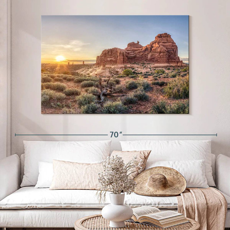 Alvord Utah Desert, 34" H x 51" W