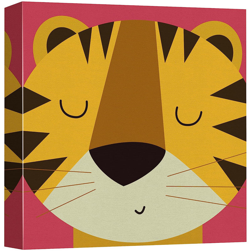 Animaux sur toile, H 12 po x l 12 po x P 1,5 po
