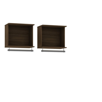 Tablette décorative avec porte-serviettes 2 pièces Neihoff
