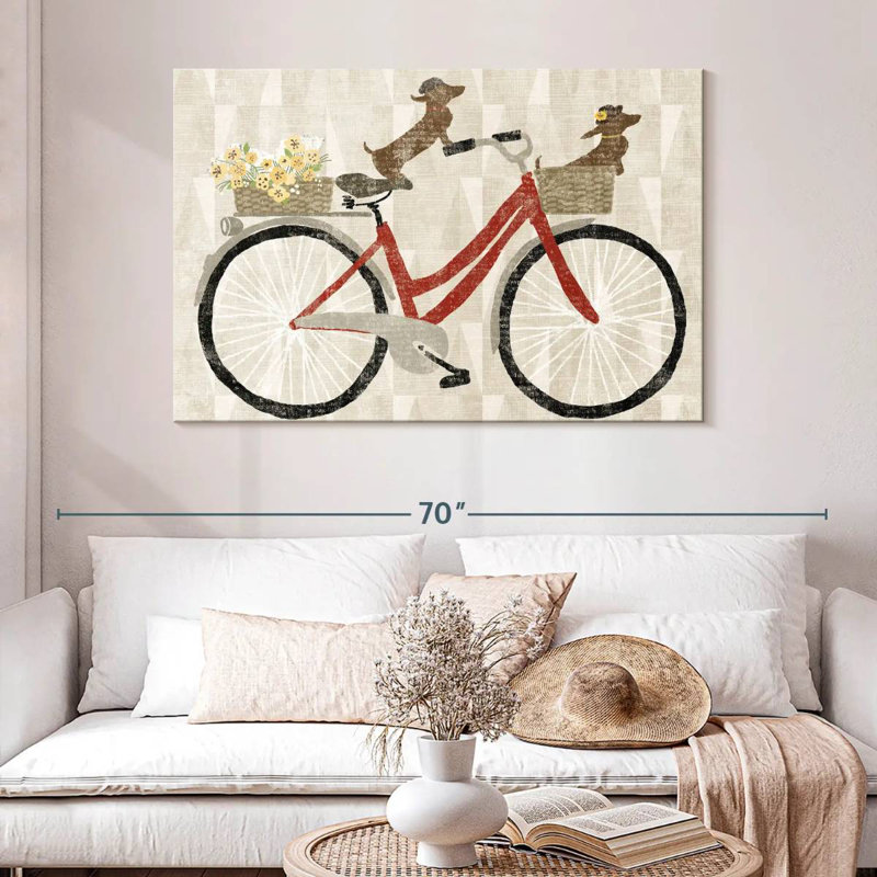 Ashelle Doxie Ride Ver I - vélo rouge, H 32 po x l 48 po