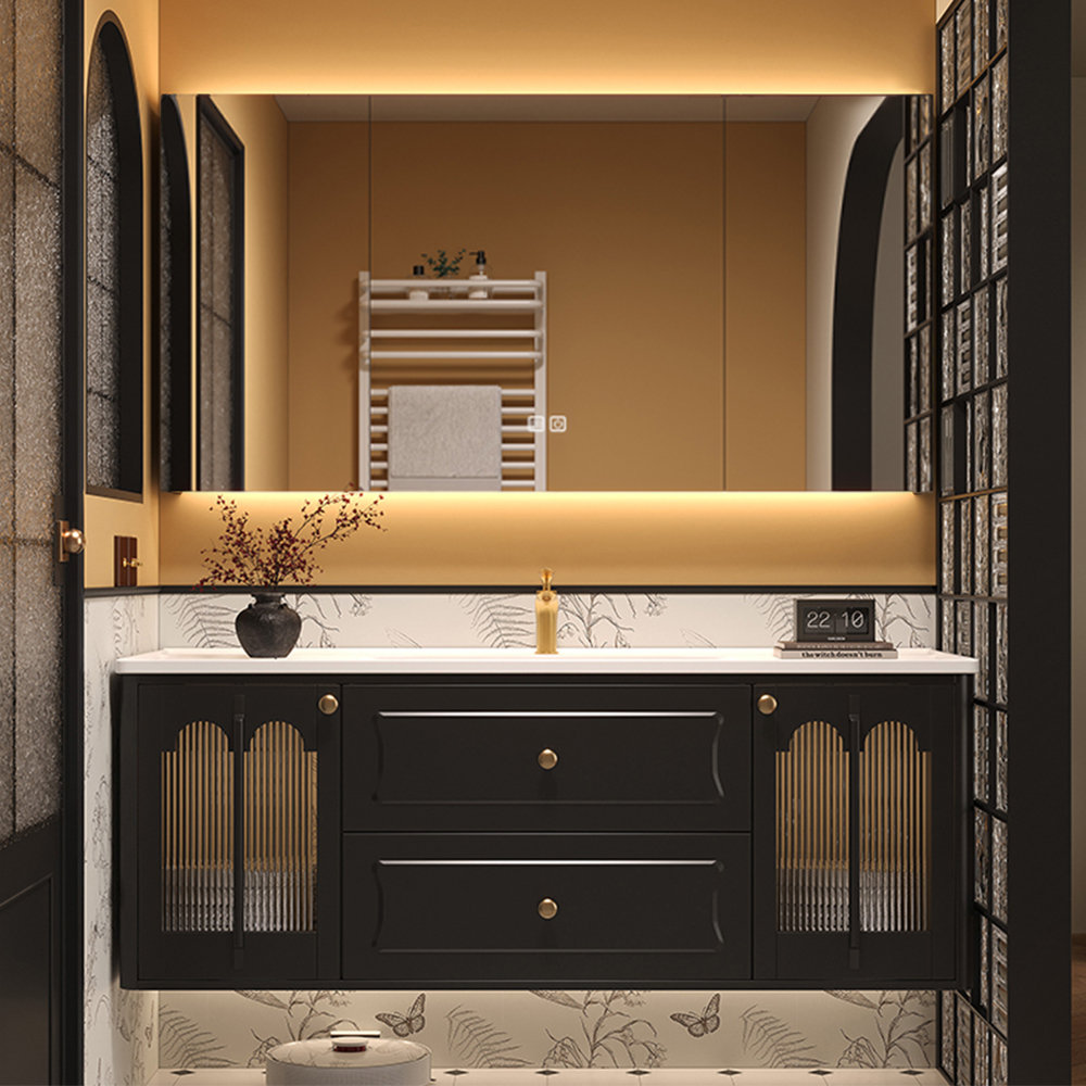 Rebrilliant French-style retro bathroom cabinet | Wayfair