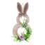 Easter Floral 2.36'' Easter Faux Mixed Assortment Wreath