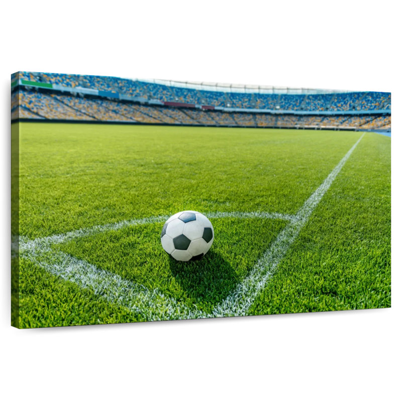 Sireci Soccer Corner Kick, 30" H x 45" W