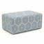 Berlin Gardens Lilly Hive 18X30x13 Rectangle Pouf-1254643779