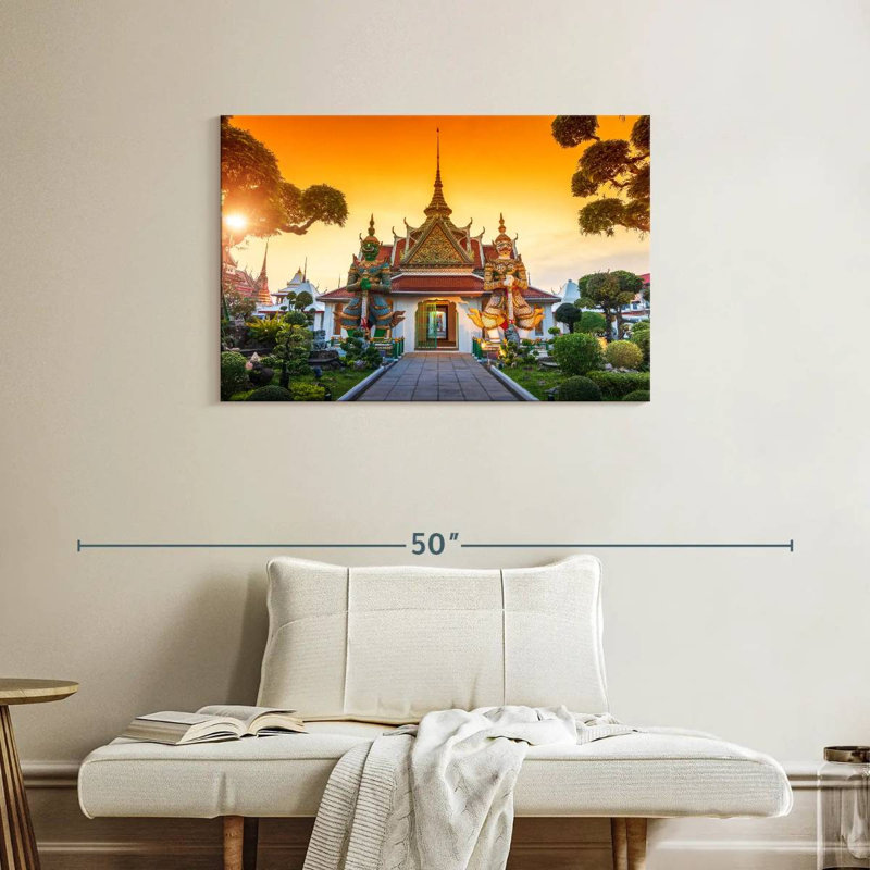 Adella Wat Arun Gate, 24" H x 36" W