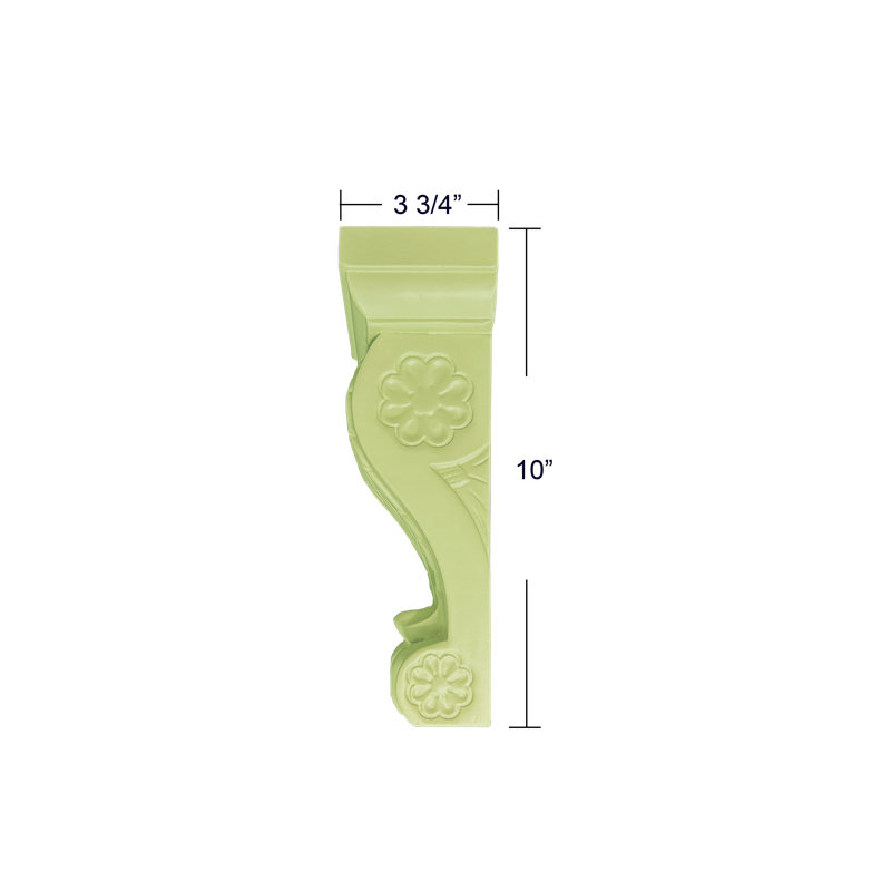 Crosse décorative en bois franc l 6 po x H 10 po
