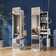 15.7'' Wide Freestanding Jewelry Armoire with Mirror