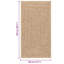 Rug ZIZUR Jute Look Indoor and Outdoor-1405031384