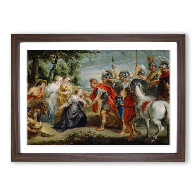Peter Paul Rubens - Single Picture Frame Painting, Walnut
