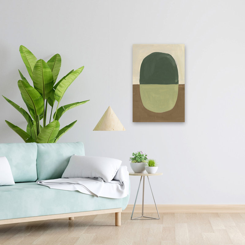 Mid-Century moderne et minimaliste encapsulé I, H 24 po x l 16 po