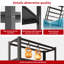 Étagère en métal à 6 niveaux pour tablettes de garage de 82 po H 2400LBS Tablettes de rangement robustes Tablette de garage réglable