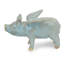 Sculpture en céramique indonésienne Unoss Handcrafted When Pigs Fly