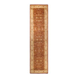 Classic One-of-a-Kind 3'2" X 12'7" Hand Knotted Area Rug