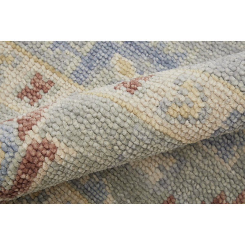 Fillmore Traditional Floral & Botanical, Blue/Taupe/Gray, 4' X 6' Accent Rug, Runner 2'6" x 8'