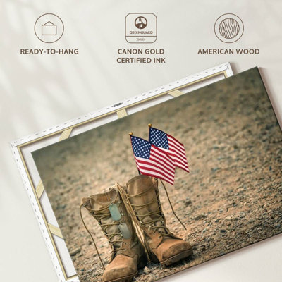 Mait USA Flag Military Boots