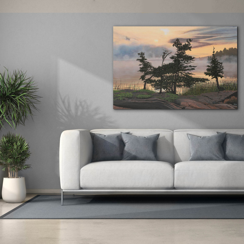 Toile épique Graffiti «Auburn Evening» par Kenneth M Kirsch, 60 po x 40 po