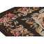 Rug & Kilim’S French Needlepoint Rug In Rich Brown With All-Over Floral Patterns
