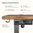 Home Office Desk and Chair Set, Modern Adjustable Standing Desk with Mesh Ergonomic Chair-1674538475