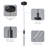 Hamrnand - Light Modern Kitchen Island Pendant Light Dimmable LED Mini Crystal Pendant Lighting-870633490-870633519