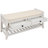 Shoe Rack With Cushioned Seat And Drawers, Multipurpose Entryway Storage Bench-1280997031