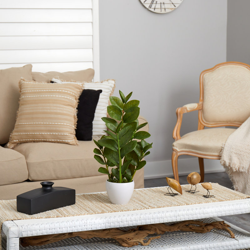 22 po Zamioculcas artificiel en pot