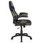 Ergonomic Adjustable Swivel Computer Gaming Chair with Flip-up Arms-1664857962