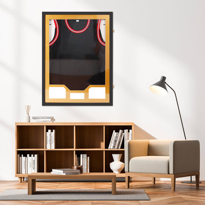 Jersey Display Case Frame Wall Jersery Frame Display Football Basketball Rack