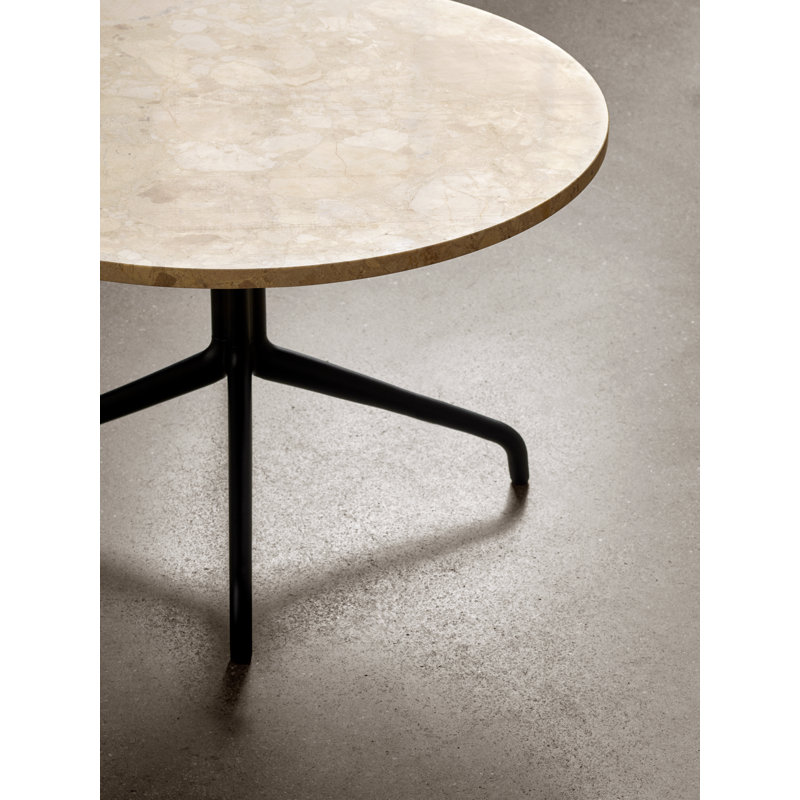 Harbour Round Dining Table, 31.5" W x 31.5" L, Under Standard Height, Sand Stone