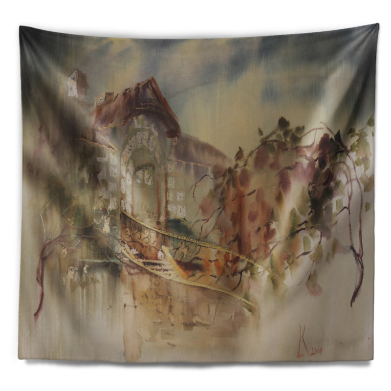 Polyester Tapestry, 32" H x 39" W