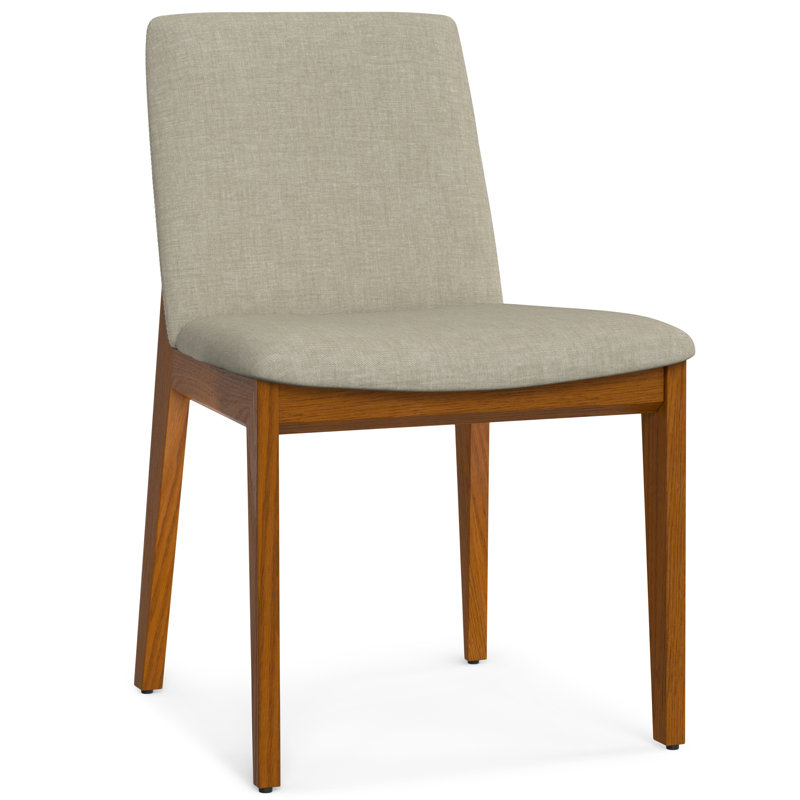 Chaise de salle à manger rembourrée Selena, Naturel