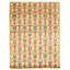 Tapis décoratif en laine de conception unique noué à la main New Age Lahore Rose/beige/vert de conception unique 8 pi x 10 pi 7 po Bryngeir