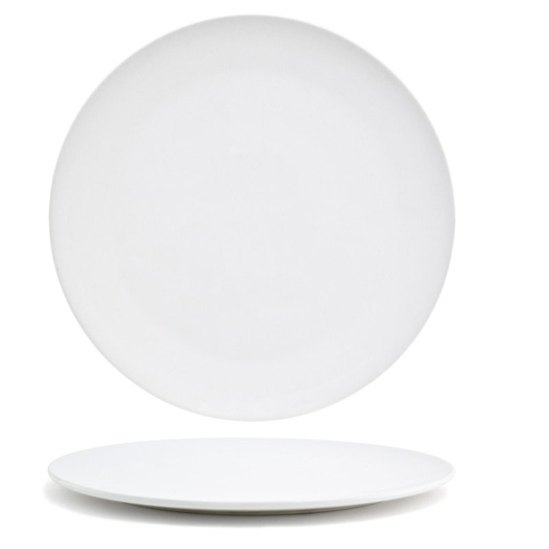 Assiette plate en toile 10 po