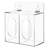 Latitude Run® Wall Clear Basket Dispenser Organizer